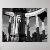 De herdenking van de nationale oorlog in Wales. Poster (Voorkant)