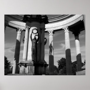 De herdenking van de nationale oorlog in Wales. Poster