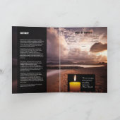 De herdenkings BegrafenisSjabloon van het Programma (Binnen)