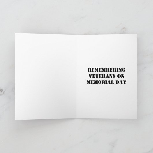 De herdenkings Kaart van de Dag (Binnen)