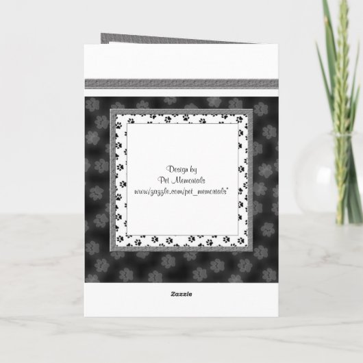 De HerdenkingsAankondiging van de hond - het Aankondiging (Achterkant)