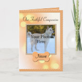 De HerdenkingsAankondiging van de hond - het Aankondiging (Voorkant)