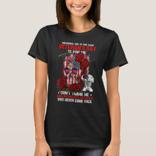 De herdenkingsdag is voor hen de Veteranendag voor T-shirt