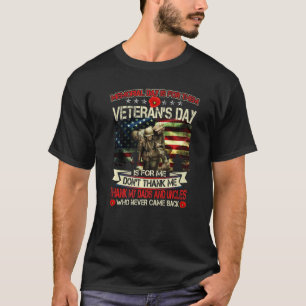 De herdenkingsdag is voor hun Veteranendag voor Da T-shirt