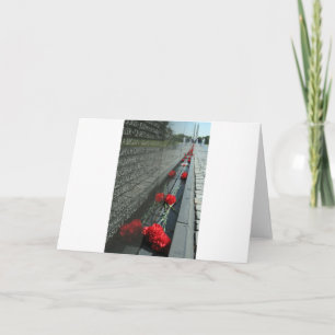 De HerdenkingsMuur van de veteranen van Vietnam Kaart