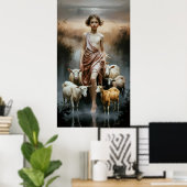 De Herder van Stille Wateren Poster (Thuiskantoor)