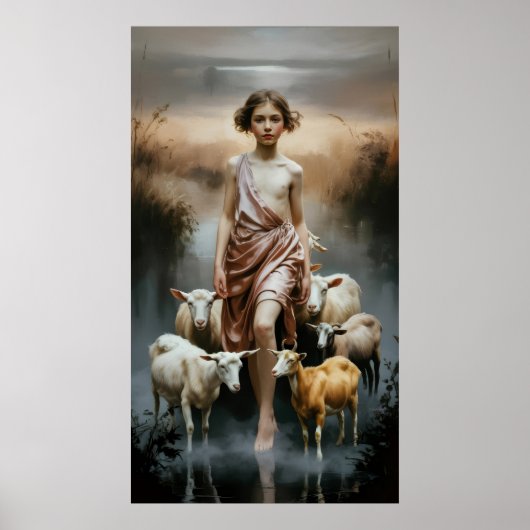 De Herder van Stille Wateren Poster (Voorkant)