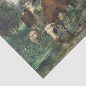 De herderin met haar kudde – Julien Dupre Tissuepapier (Detail)