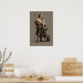 De Herderin Poster (Keuken)