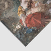 De herderinnen van Francis Boucher Tissuepapier (Detail)
