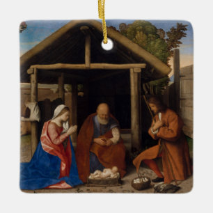 De herders keramisch ornament