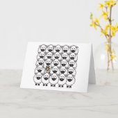 De Herdershond van Shetland bij de Schapen Kaart (Gele Bloem)