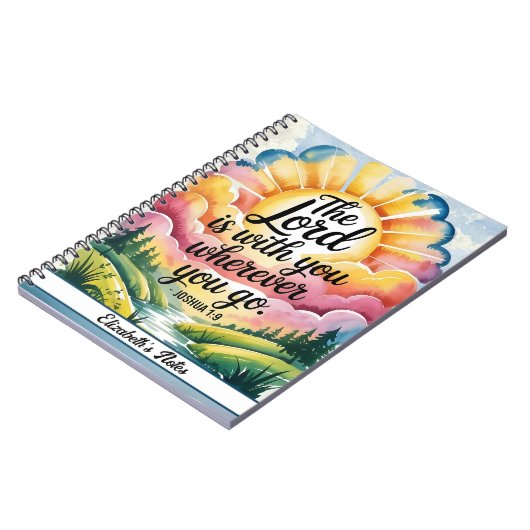 De Here is met u - Christelijk Notitieboek (Linkerzijde)