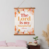 De Here is mijn herder Boho Christelijk Hangend Wandkleed (Slaapkamer)
