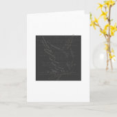 De Here is mijn herder Wenskaart Kaart (Gele Bloem)