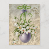 de Here is opgestaan paaseieren kruispaasfeest Feestdagenkaart (Voorkant)