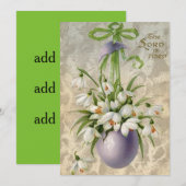  de Here is opgestaan paaseieren kruispaasfeest Feestdagenkaart (Voorkant / Achterkant)