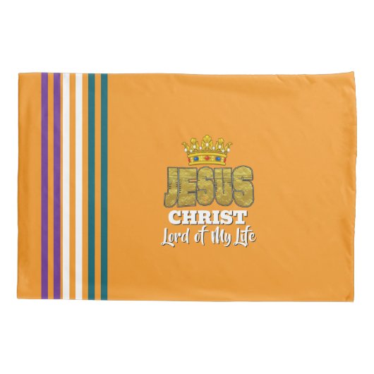 De Here Jezus, de Heer van mijn leven, Sinaasappel Kussensloop (Achterkant)