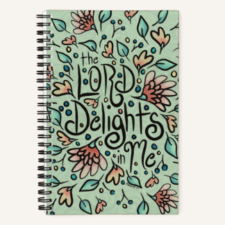 De Here verheugt zich in mij Notitieboek