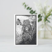 de heremiet briefkaart (Staand voorkant)