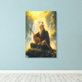 De Heremiet Shan Shui Canvas Afdruk (Insitu (Houten vloer))