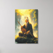 De Heremiet Shan Shui Canvas Afdruk (Voorkant)