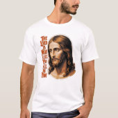 De Heren Aanwezigheid: Jezus reageert op iedereen  T-shirt (Voorkant)