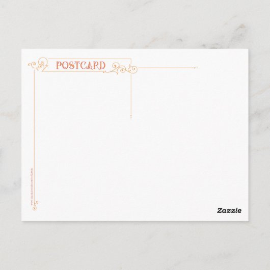 De heren Snowman en Crow Briefkaart (Achterkant)