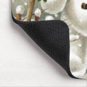 De heren Snowman en Crow Mousepad Muismat (Hoek)