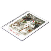 De heren Snowman en Crow Notitieboek (Linkerzijde)