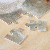 De heren Snowman en Crow Puzzle Legpuzzel (Zijkant)