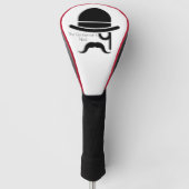 De herenknoop golfheadcover (Voorkant)