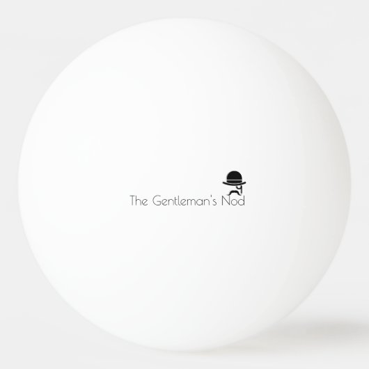 De herenknoop pingpongbal (Achterkant)