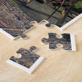 De Herenkonijn-Vintage Grillepuzzel Legpuzzel (Zijkant)