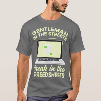 De herenman in de straten maakt zich vrij in de sp t-shirt
