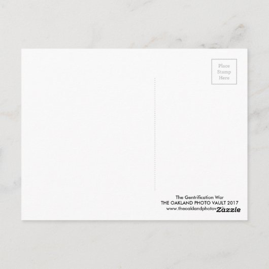 De herenoorlog briefkaart (Achterkant)