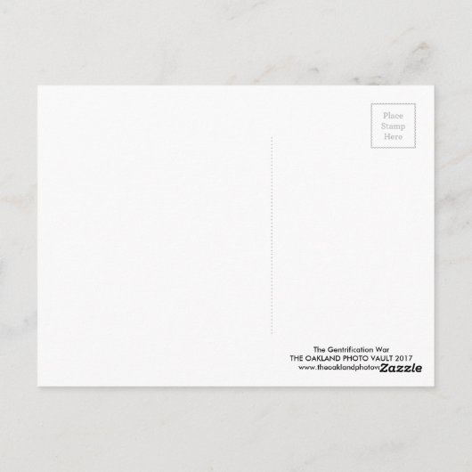 De herenoorlog briefkaart (Achterkant)