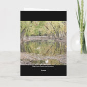 De herfst ~ 10 feestdagen kaart (Achterkant)