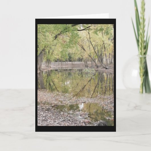 De herfst ~ 10 feestdagen kaart (Voorkant)