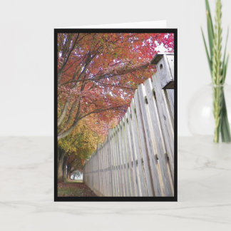 De herfst ~ 14 kaart