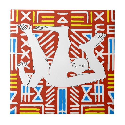 De Herfst, Abstract, Nederlandse Kijk, Personalise Tegeltje (Voorkant)