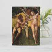 De Herfst Adam en Eva van Raphael Sanzio (Staand voorkant)