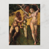 De Herfst Adam en Eva van Raphael Sanzio Briefkaart (Voorkant)