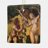 De Herfst Adam en Eva van Raphael Sanzio Keramisch Ornament (Links)