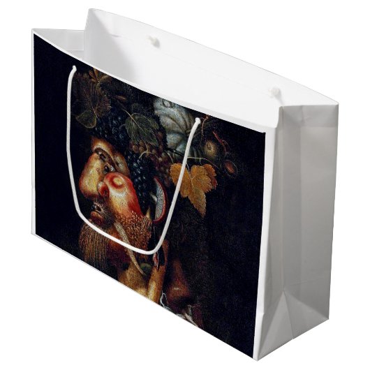 De herfst, Arcimboldo Groot Cadeauzakje (Voorkant Gekanteld)