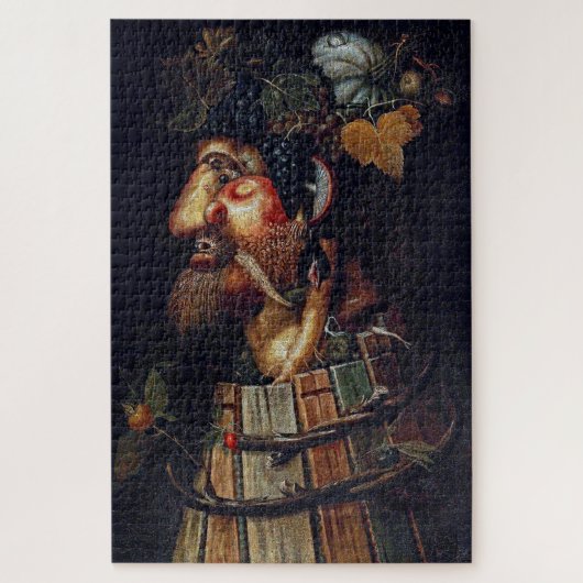 De herfst, Arcimboldo Legpuzzel (Verticaal)