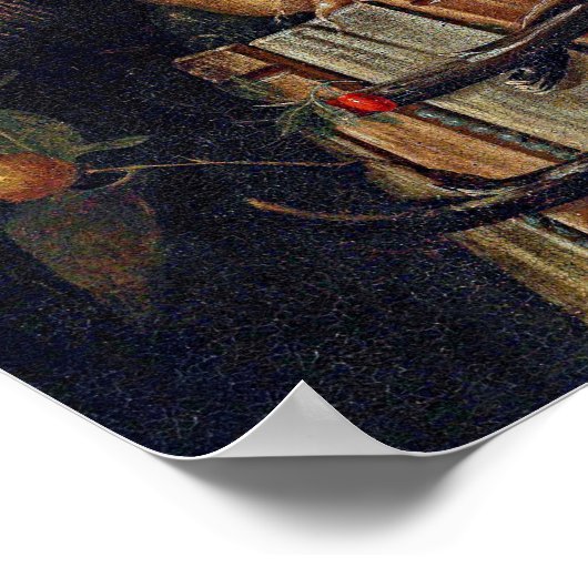 De herfst, Arcimboldo Poster (Hoek)