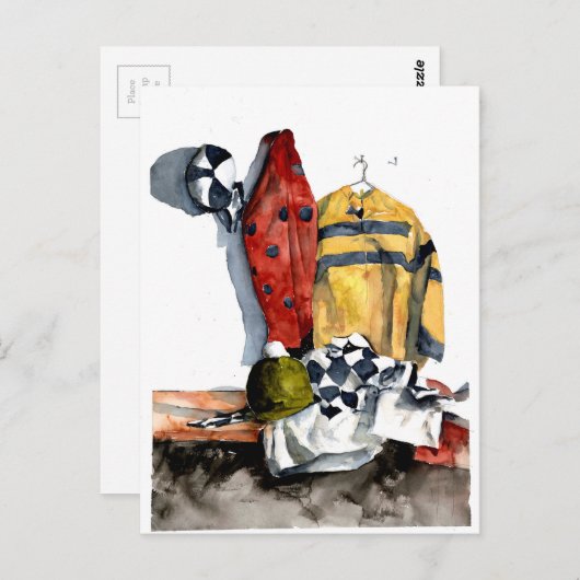 De Herfst Art beheren Briefkaart (Voorkant / Achterkant)