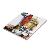 De Herfst Art beheren Tegeltje (Zijkant)