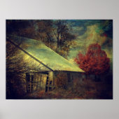 De Herfst Barn Poster (Voorkant)